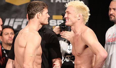 TUF 14 Finale: Bisping vs. Miller Weigh-in Results (UPDATED)