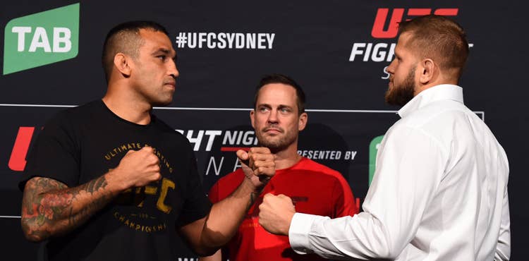 Kyle Facey UFC Fight Night Sydney: Media Day Face Offs - MMA Weekly