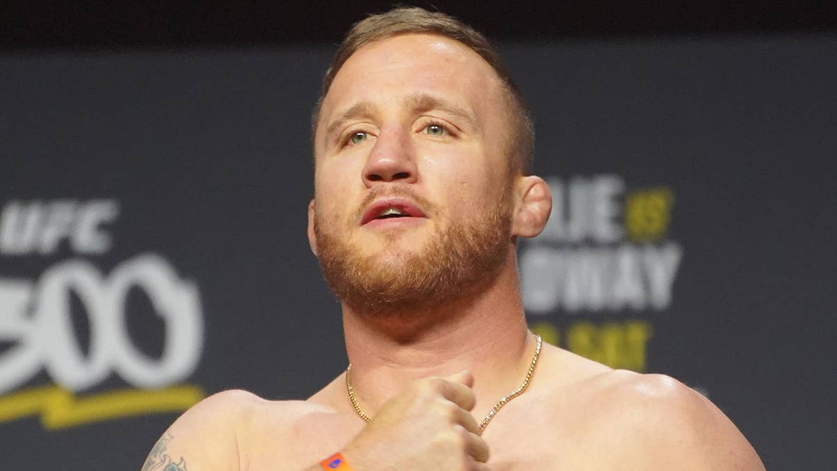 Justin Gaethje confirms no UFC title defense this year