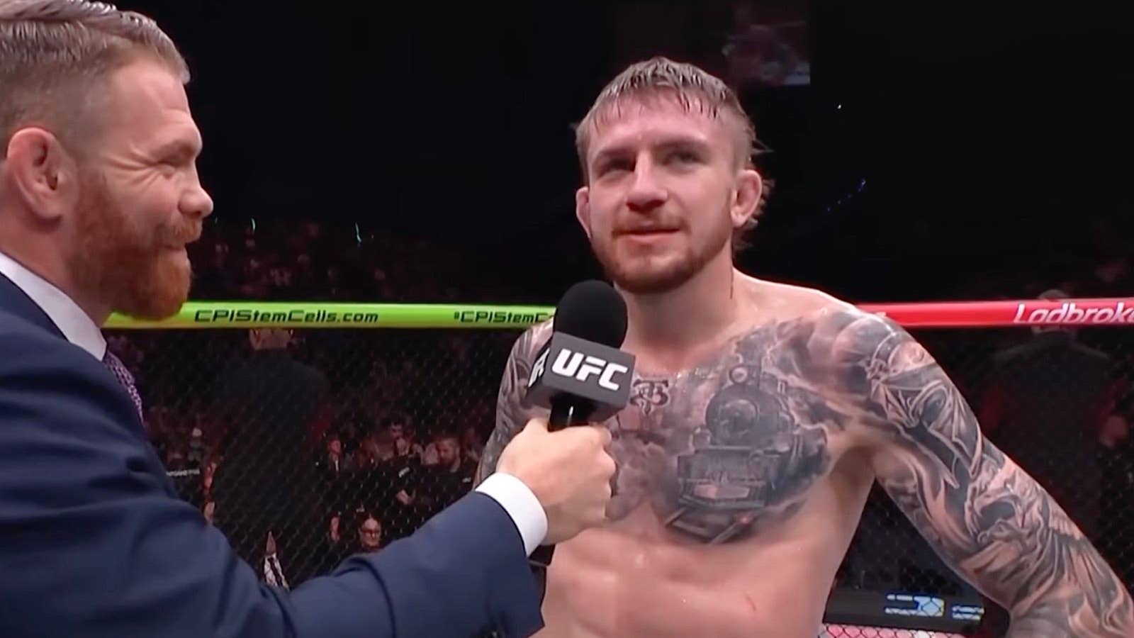 UFC Perth Bonus winner Octagon Interview: Tom Nolan - MMA Weekly