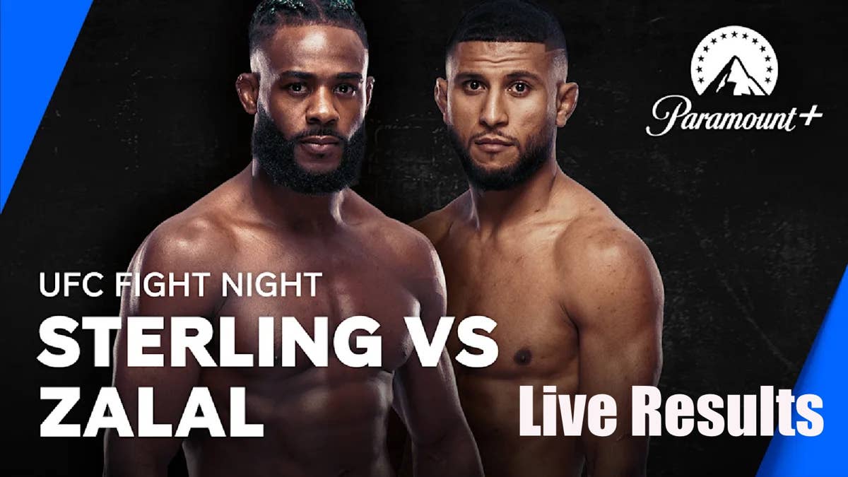 UFC Vegas 116: Sterling vs. Zalal live results