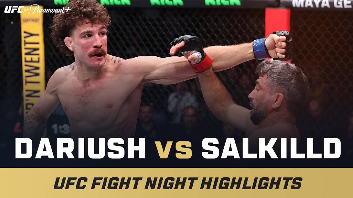 UFC Perth Highlights: Quillan Salkilld takes out Beneil Dariush