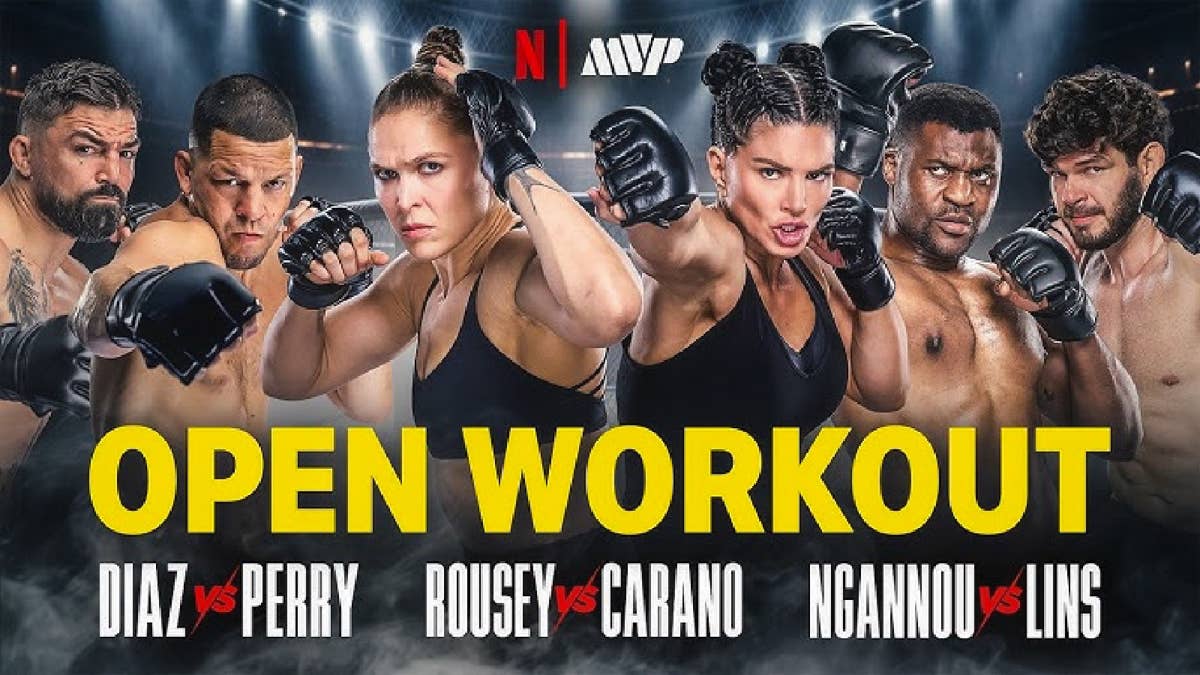 MVP MMA: Rousey vs. Carano Open Workouts