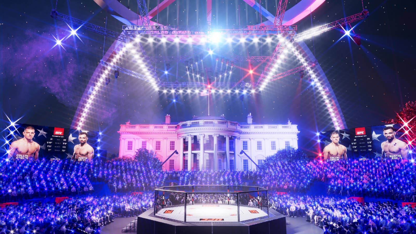 UFC White House adds historic $1 million fighter bonus