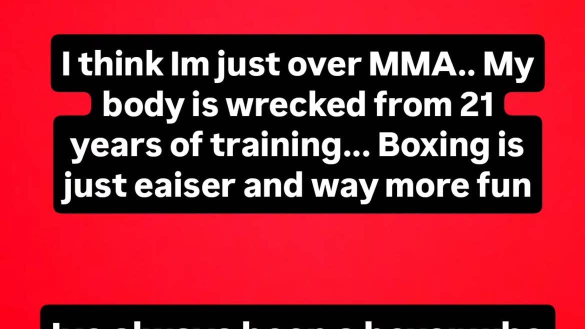 Sean Strickland: 'My heart isn't in MMA anymore' Sean Strickland: 'My heart isn't in MMA anymore'