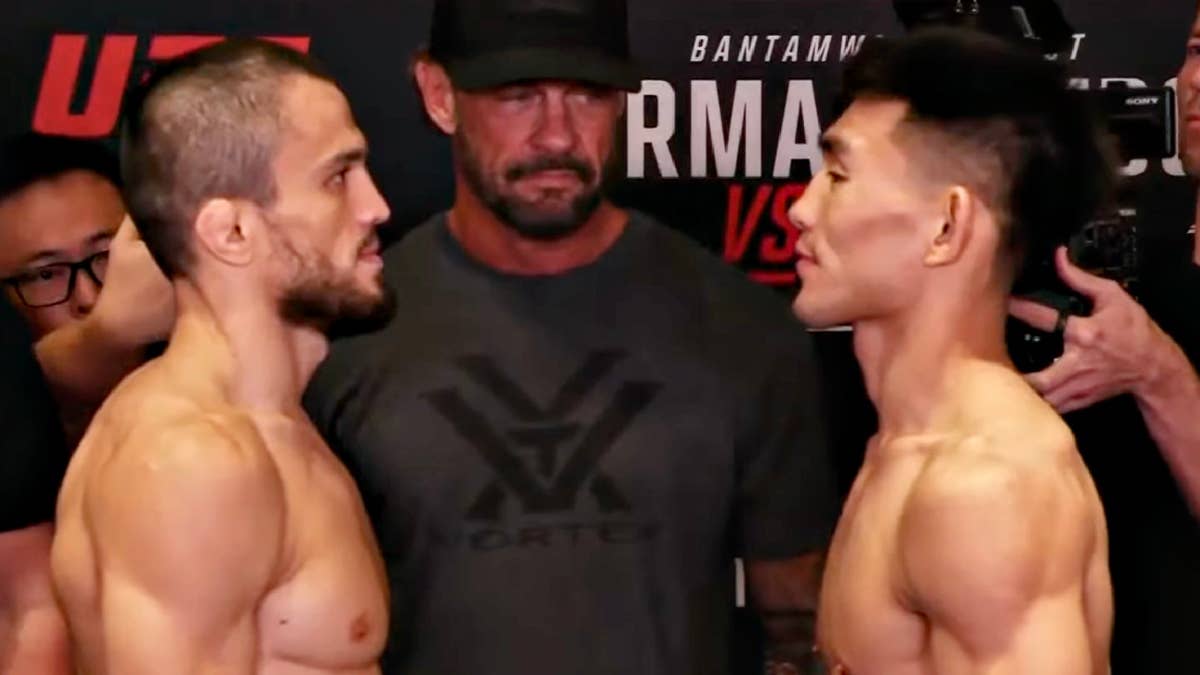 UFC Shanghai Final Face-Offs
