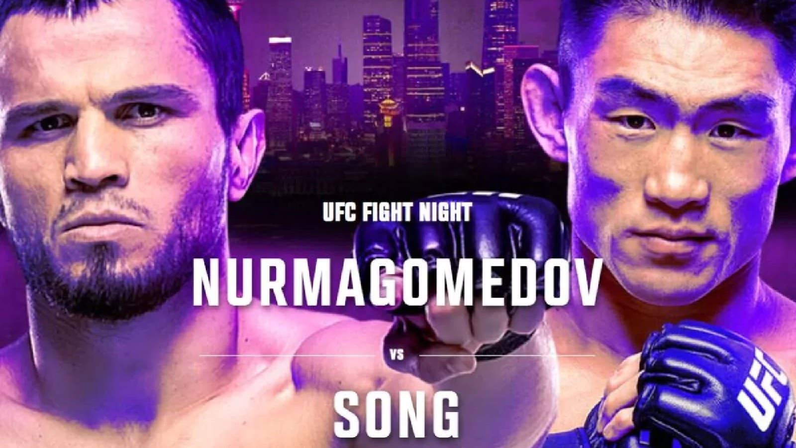 UFC Shanghai: Nurmagomedov vs. Song live results