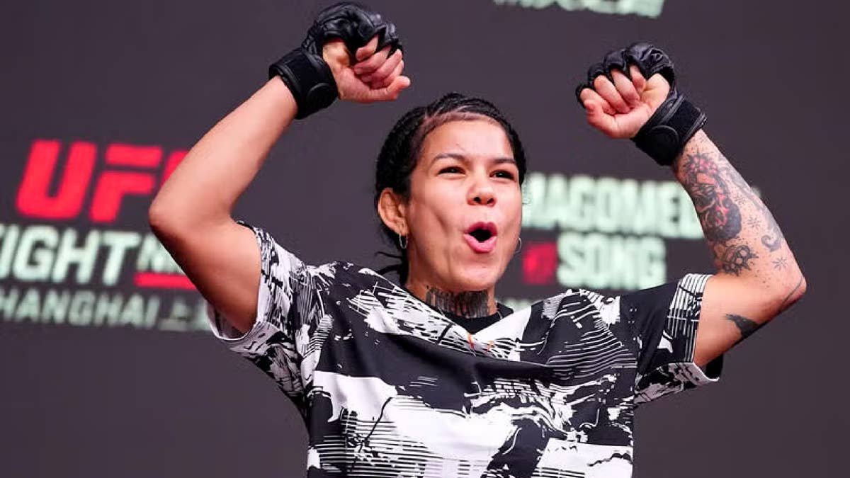 Denise Gomes knocks Yan Xiaonan out in UFC Shanghai co-main event