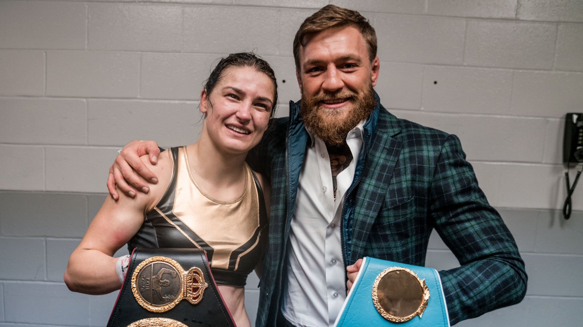 Conor McGregor hails Katie Taylor with social media spree