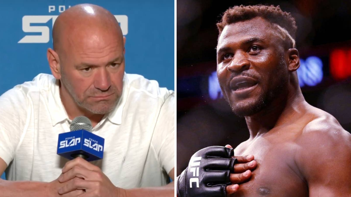 Francis Ngannou and Dana White continue social media spat