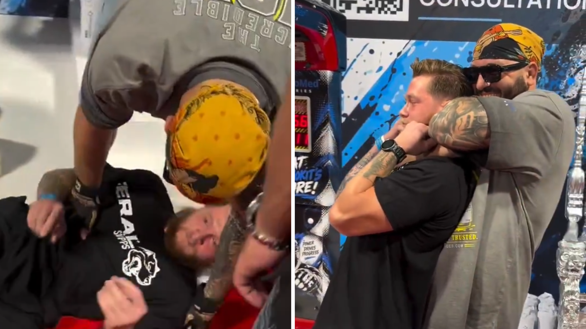 Watch: Josh Hokit chokes fan unconscious at wild meet-and-greet