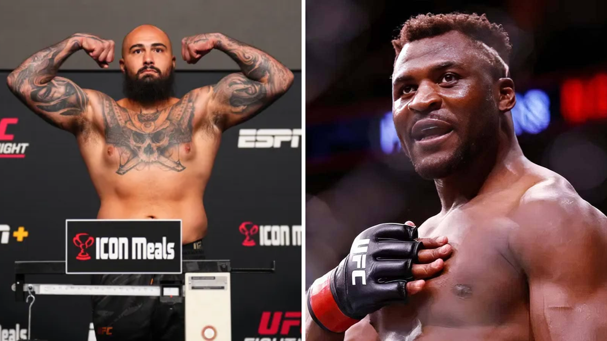 Sean Sharaf credits his fearless style to sparring with Francis Ngannou