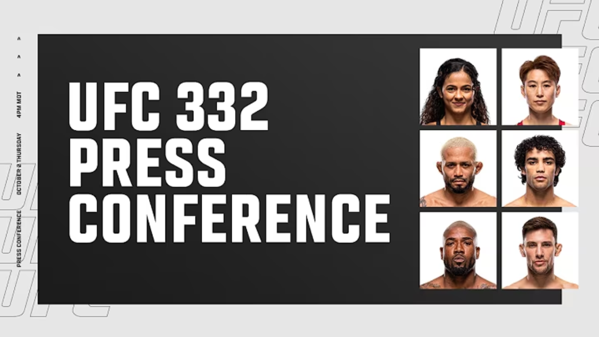 UFC 332 Pre-Fight Press Conference Live Video
