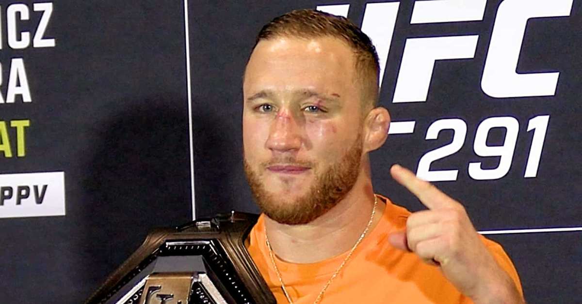 Justin Gaethje 'Max Holloway walks around heavier than I do