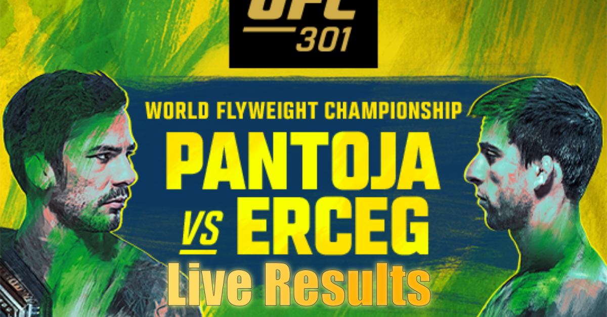 UFC 301 Results Pantoja vs. Erceg UFC and MMA News, Results, Rumors, and Videos