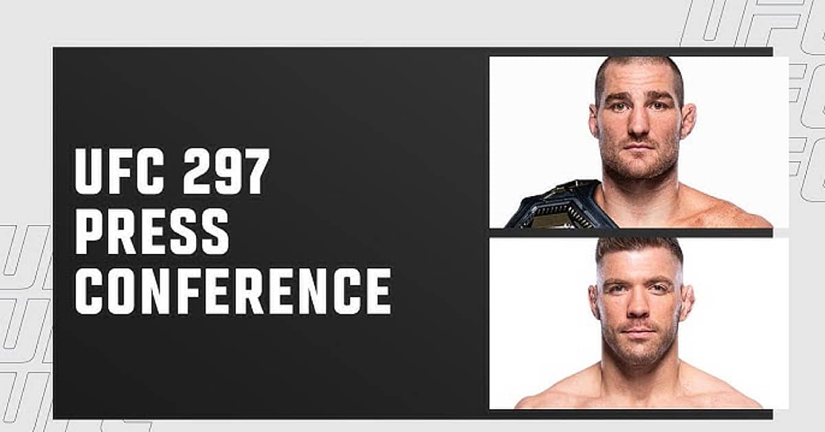 UFC 297 Pre-Fight Press Conference Video - MMAWeekly.com | UFC and MMA