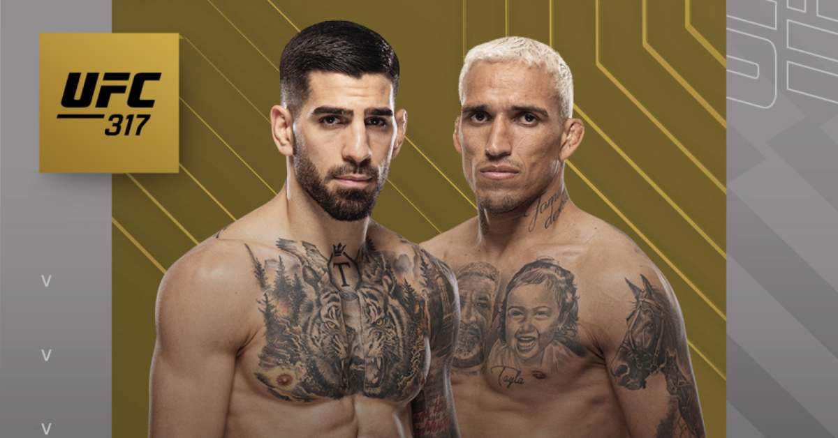 Ilia Topuria Vs Charles Oliveira Headline Ufc 317 For Lightweight Ilia Topuria Vs Charles Oliveira Headline Ufc 317 For Lightweight