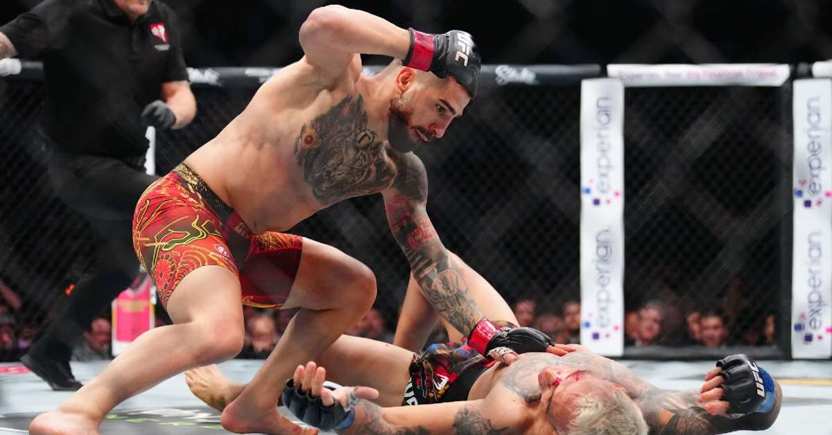 Check out the greatest UFC knockouts of 2025