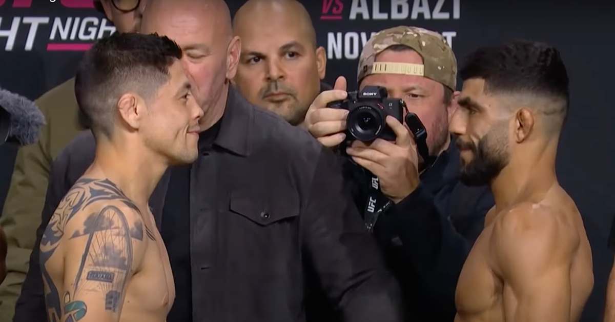 UFC Edmonton Ceremonial WeighIn Faceoffs Video UFC