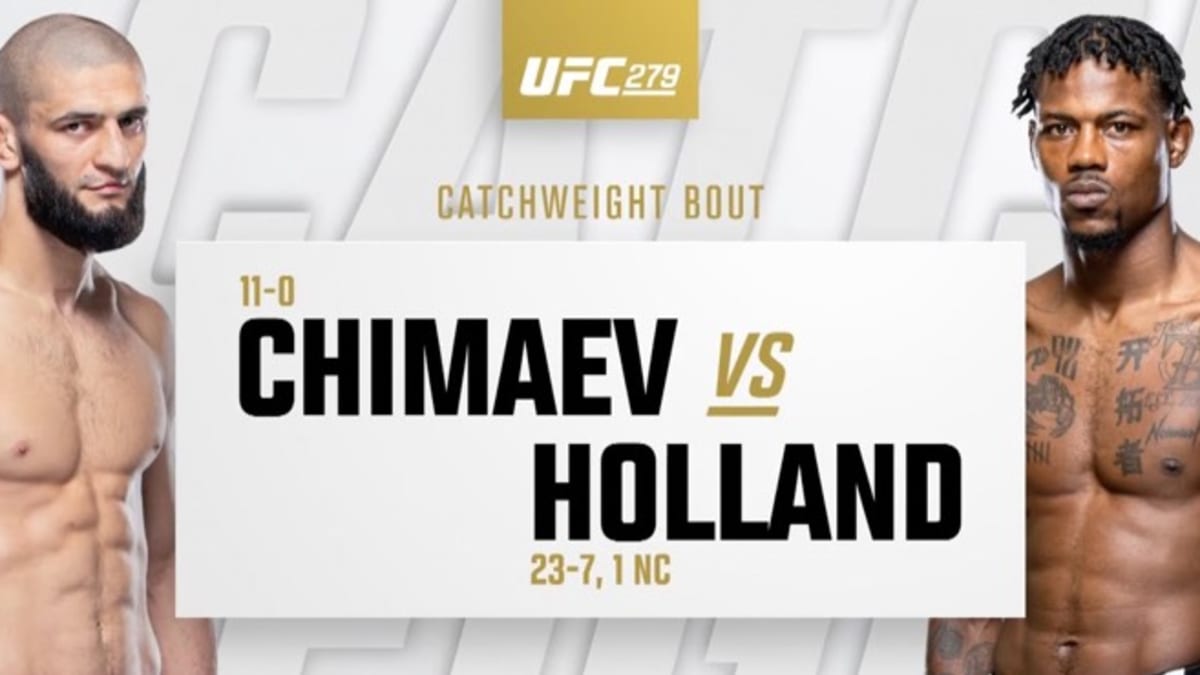 UFC 279 highlights & recap: Khamzat Chimaev Kevin Holland - MMAWeekly.com | UFC and MMA News, Results, Rumors, and Videos