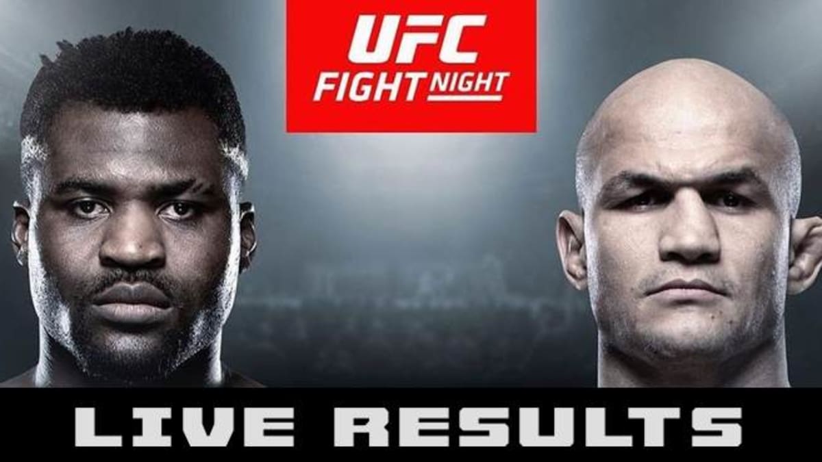 UFC on ESPN 3 Live Results Ngannou vs