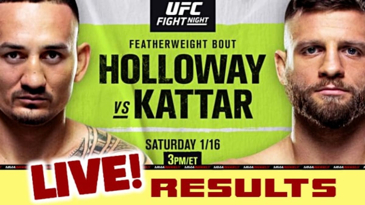 UFC Fight Island 7 Holloway vs