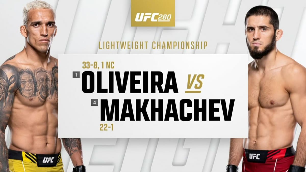 UFC 280 highlights and recap Charles Oliveira vs