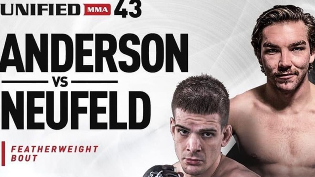Lucas Neufeld looking to finish Neal Anderson at Unified MMA 43