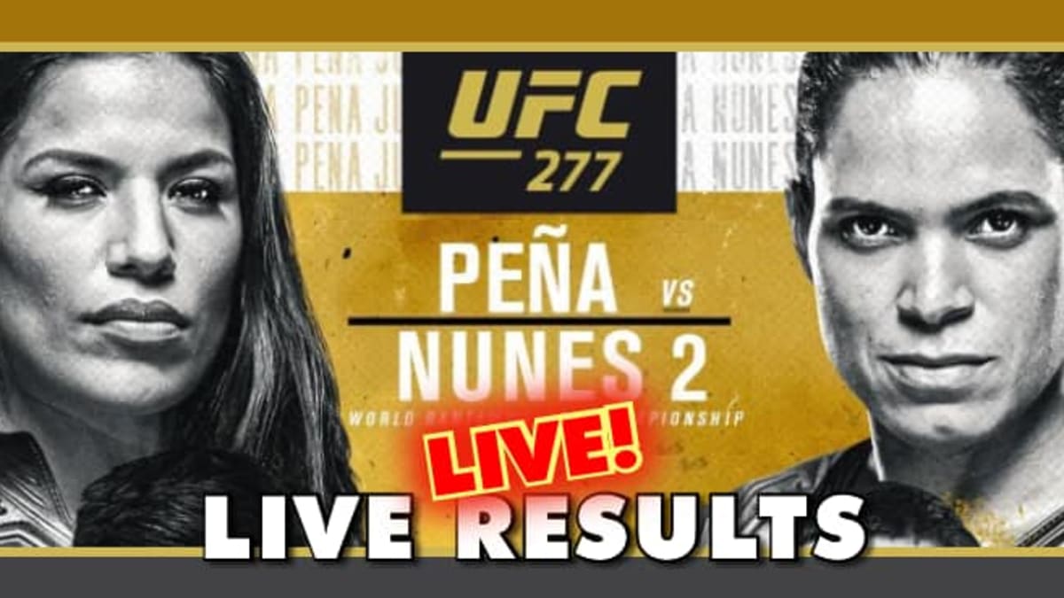 UFC 277 Live Results Julianna Peña vs
