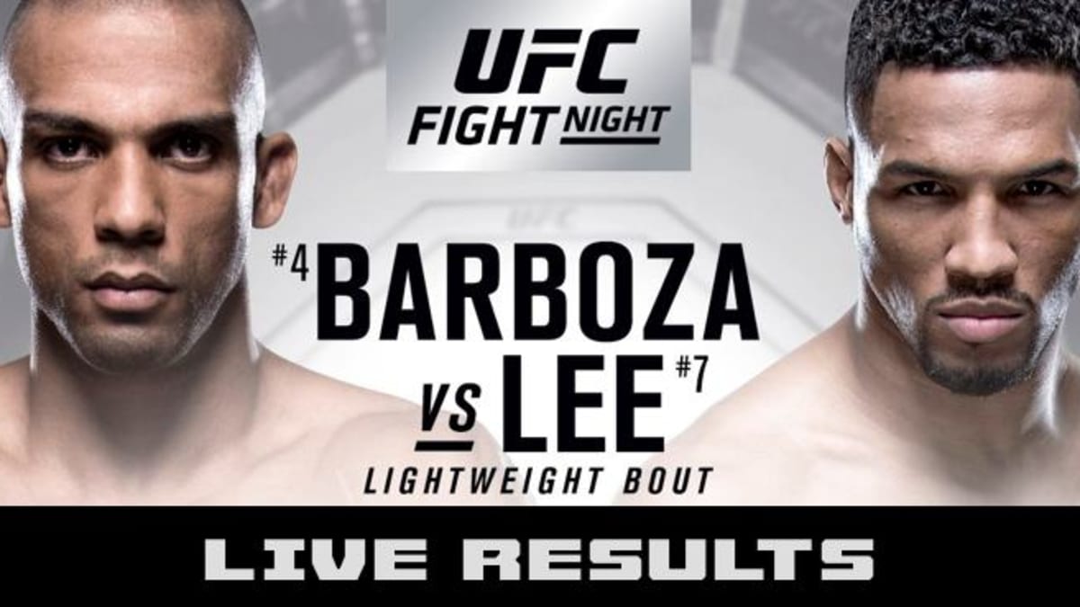 UFC Fight Night 128 Barboza vs