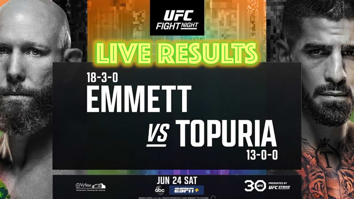 UFC Jacksonville Results - Josh Emmett vs