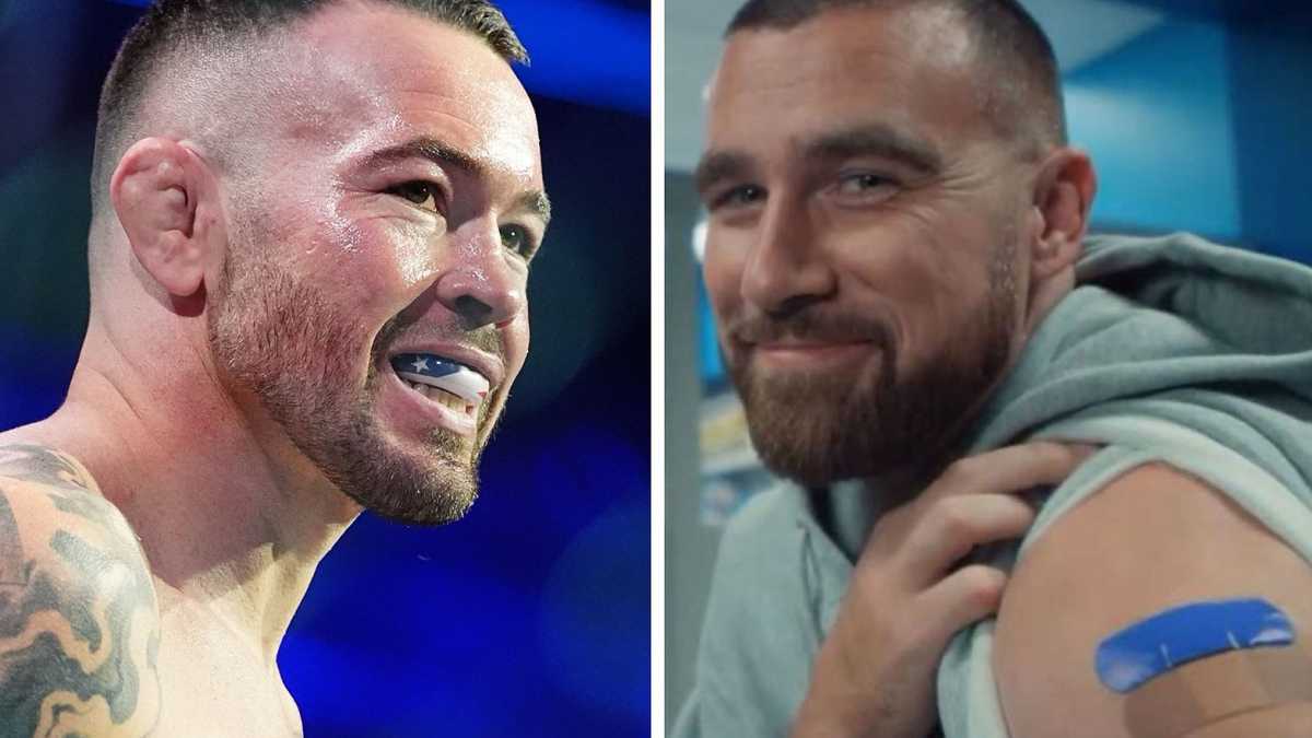 Colby Covington weighs in on ‘piece of sh*t’ Travis Kelce 