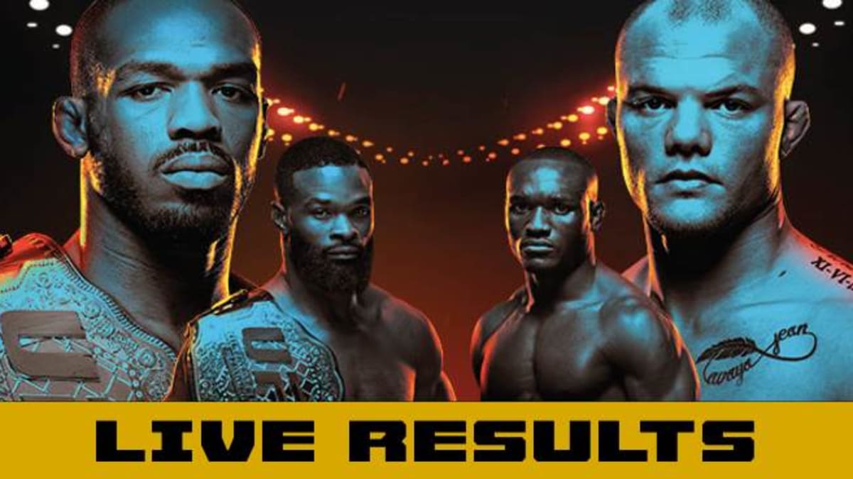 UFC 235 Live Results Jones vs Smith Full Results and Live Fight Stats MMAWeekly UFC and MMA News Results Rumors and Videos