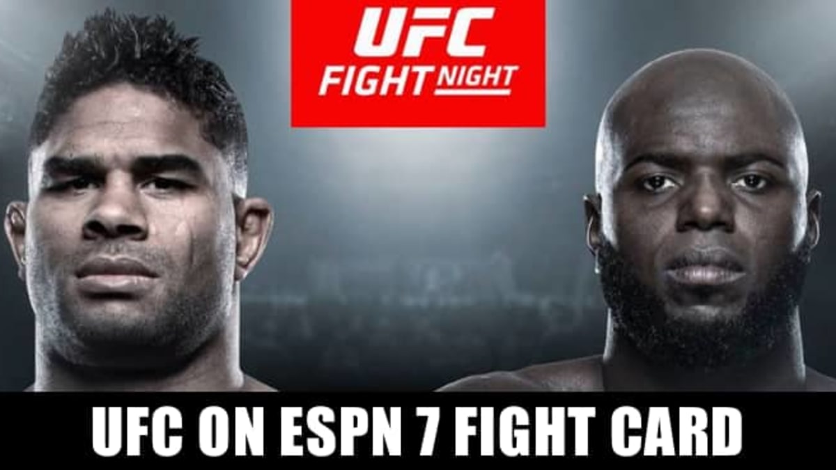 UFC on ESPN 7 Overeem vs. Harris fight card MMAWeekly UFC