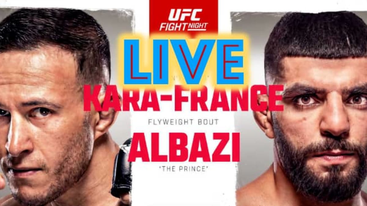 UFC Vegas 74 Results Kai Kara France vs. Amir Albazi MMAWeekly