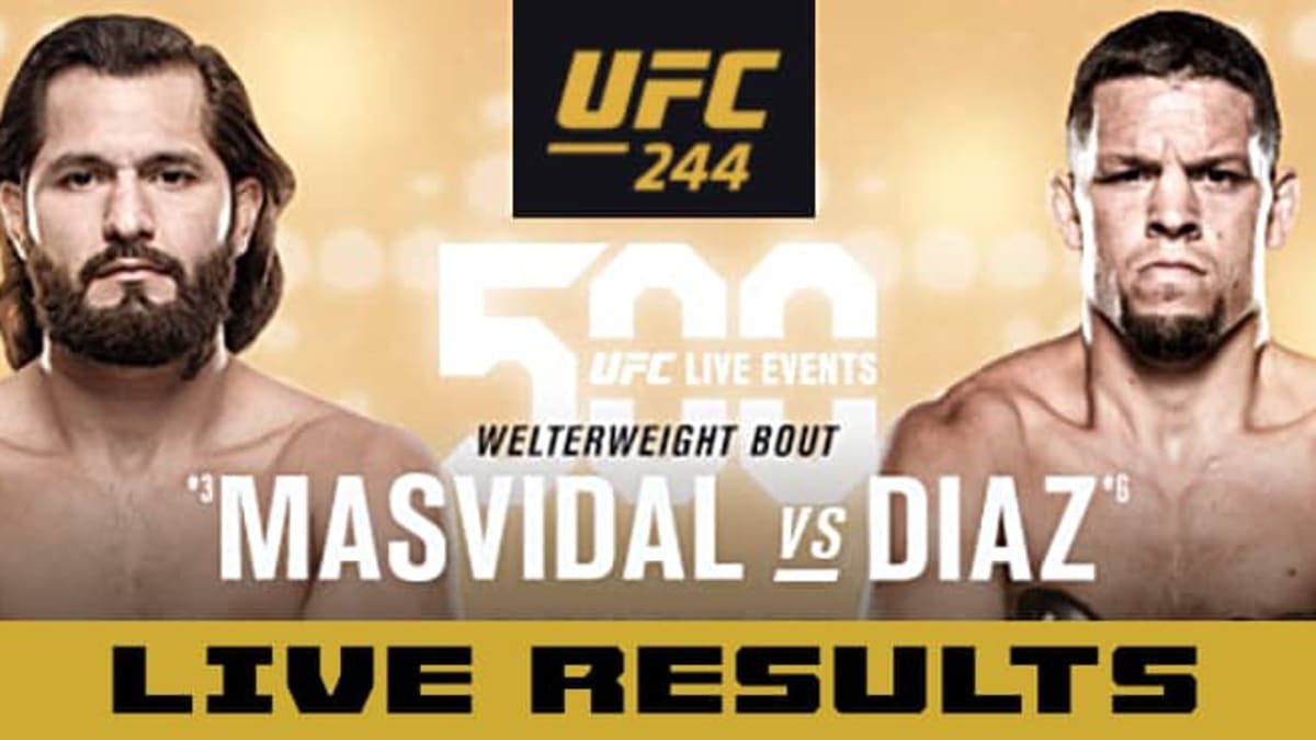 UFC 244 Live Results Masvidal vs. Diaz Results Fight Stats MMAWeekly UFC and MMA News Results Rumors and Videos