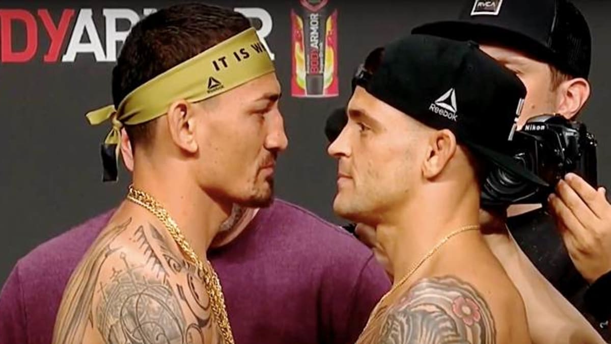 UFC 236 Holloway vs. Poirier 2 Weigh in Video MMAWeekly UFC and MMA News Results Rumors and Videos