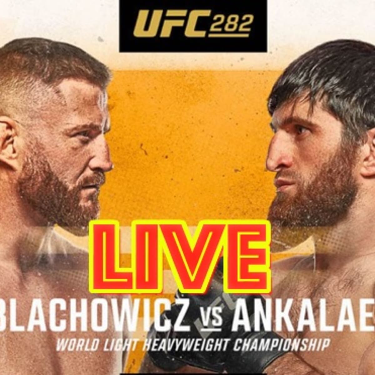 UFC 282 Live Results Blachowicz vs