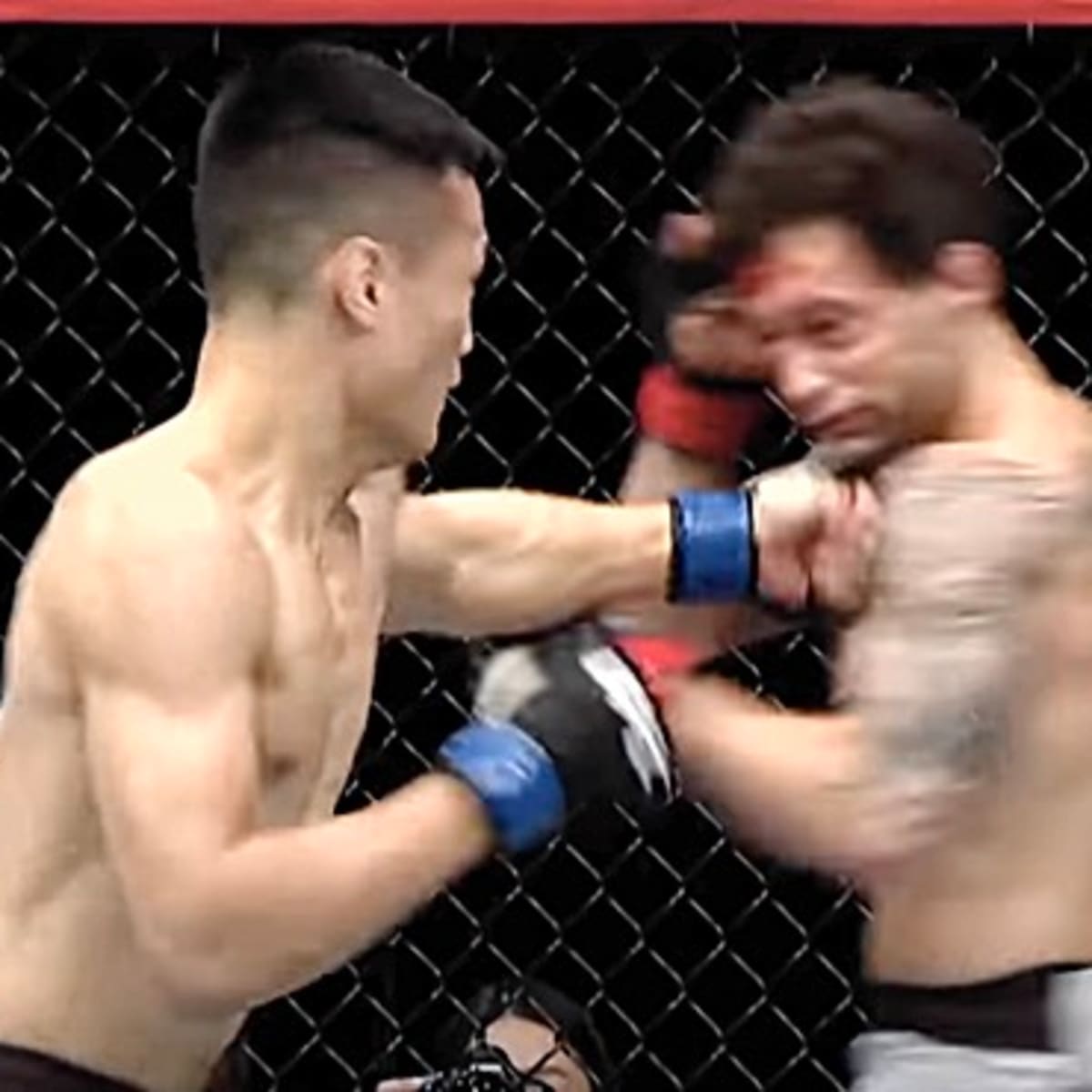 Watch The Korean Zombie Chan Sung Jung decimate Frankie Edgar UFC 273 Free Fight