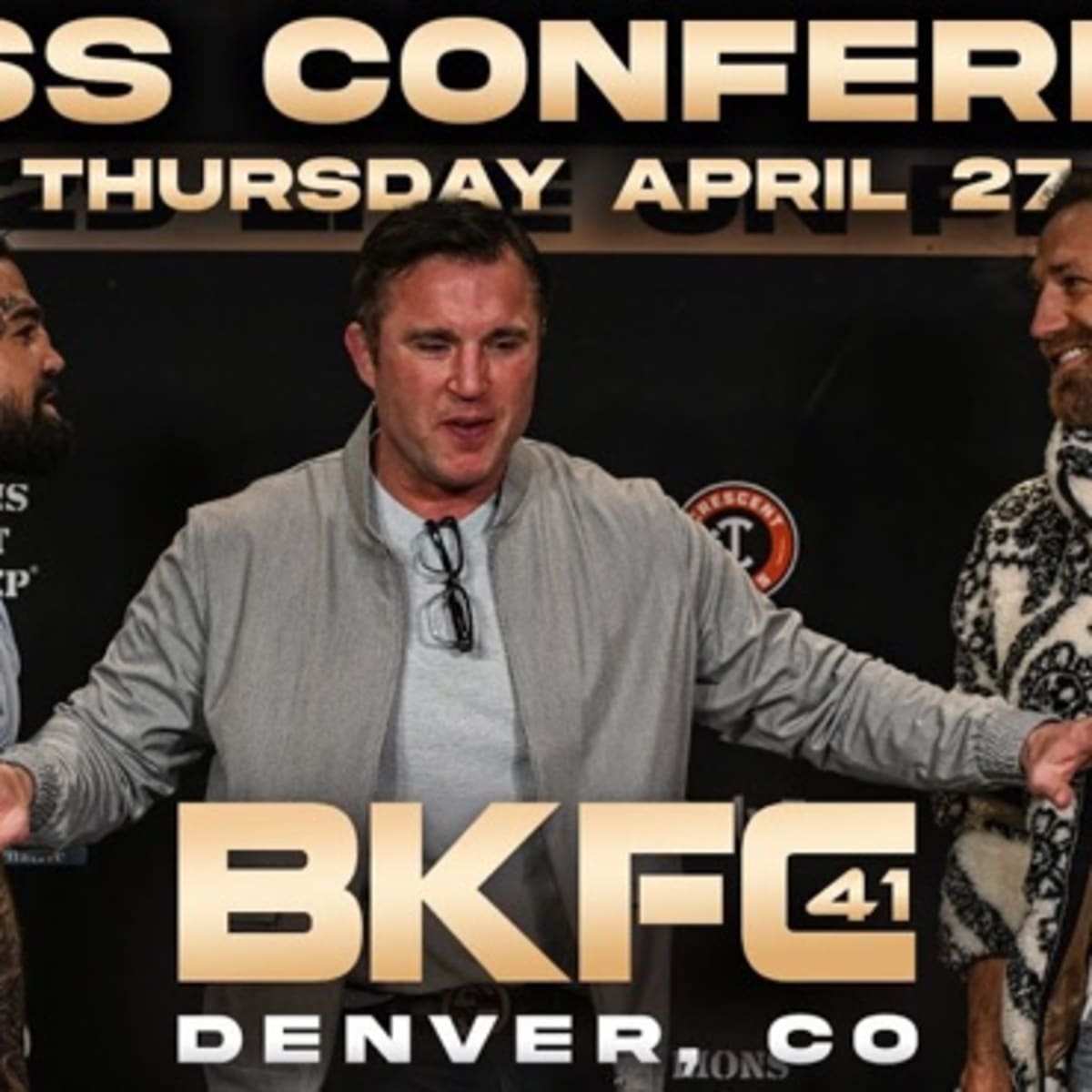 Live: BKFC 41 final press conference video feat. Mike Perry, Luke Rockhold  