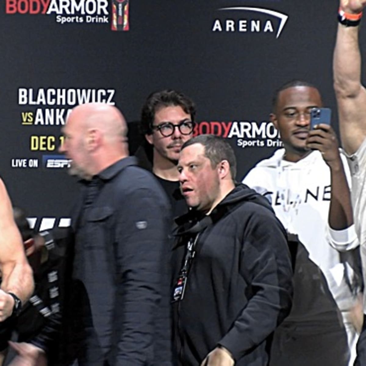 UFC 282 Ceremonial Weigh-in Video Jan Blachowicz vs
