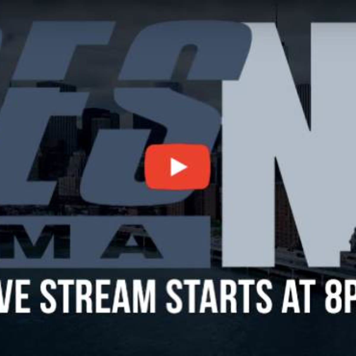 Watch CES MMA NY 1 Streaming Live and Free, Friday at 8 pm ET