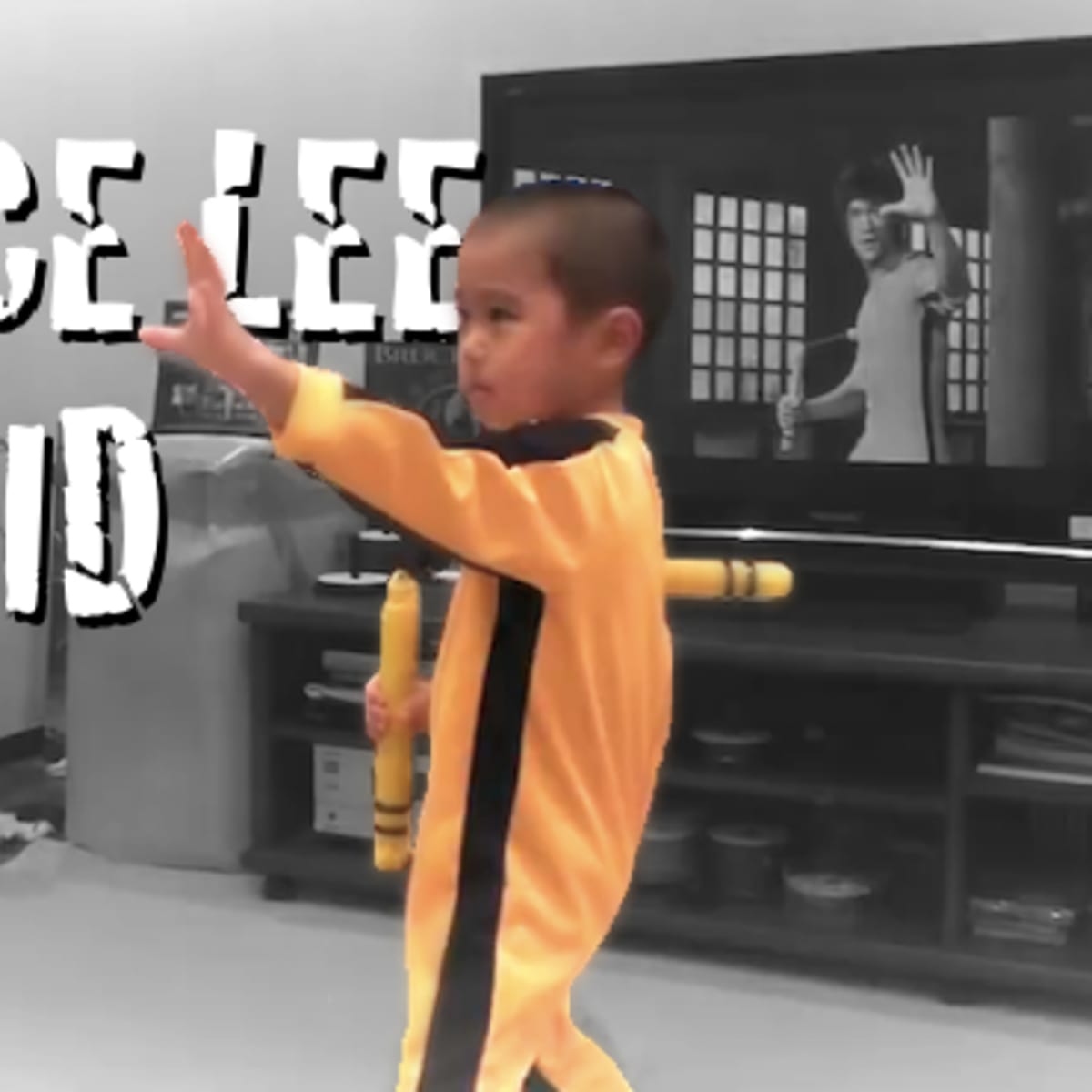 Little kid bruce lee nunchucks hotsell