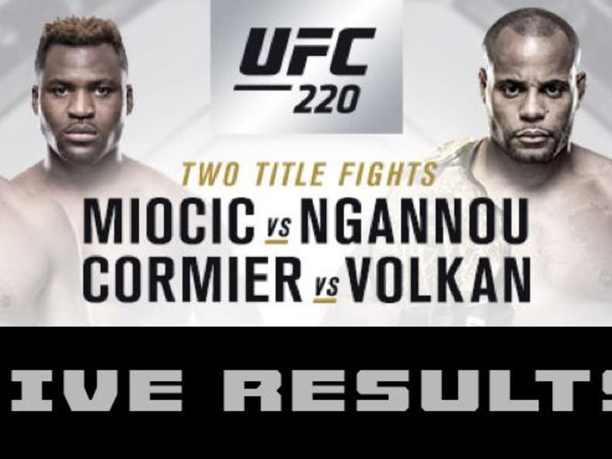 UFC 220 Miocic vs