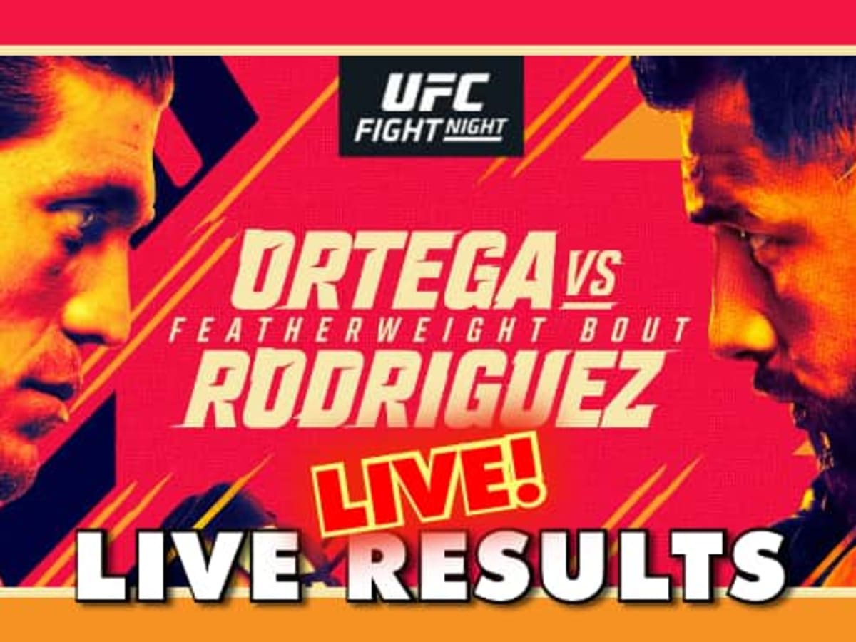 UFC Long Island Live Results Brian Ortega vs