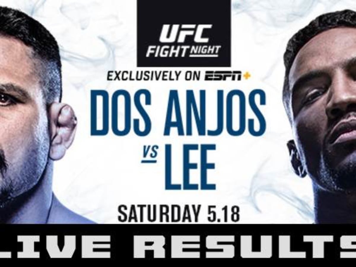 UFC on ESPN+ 10 Full Live Results Dos Anjos vs