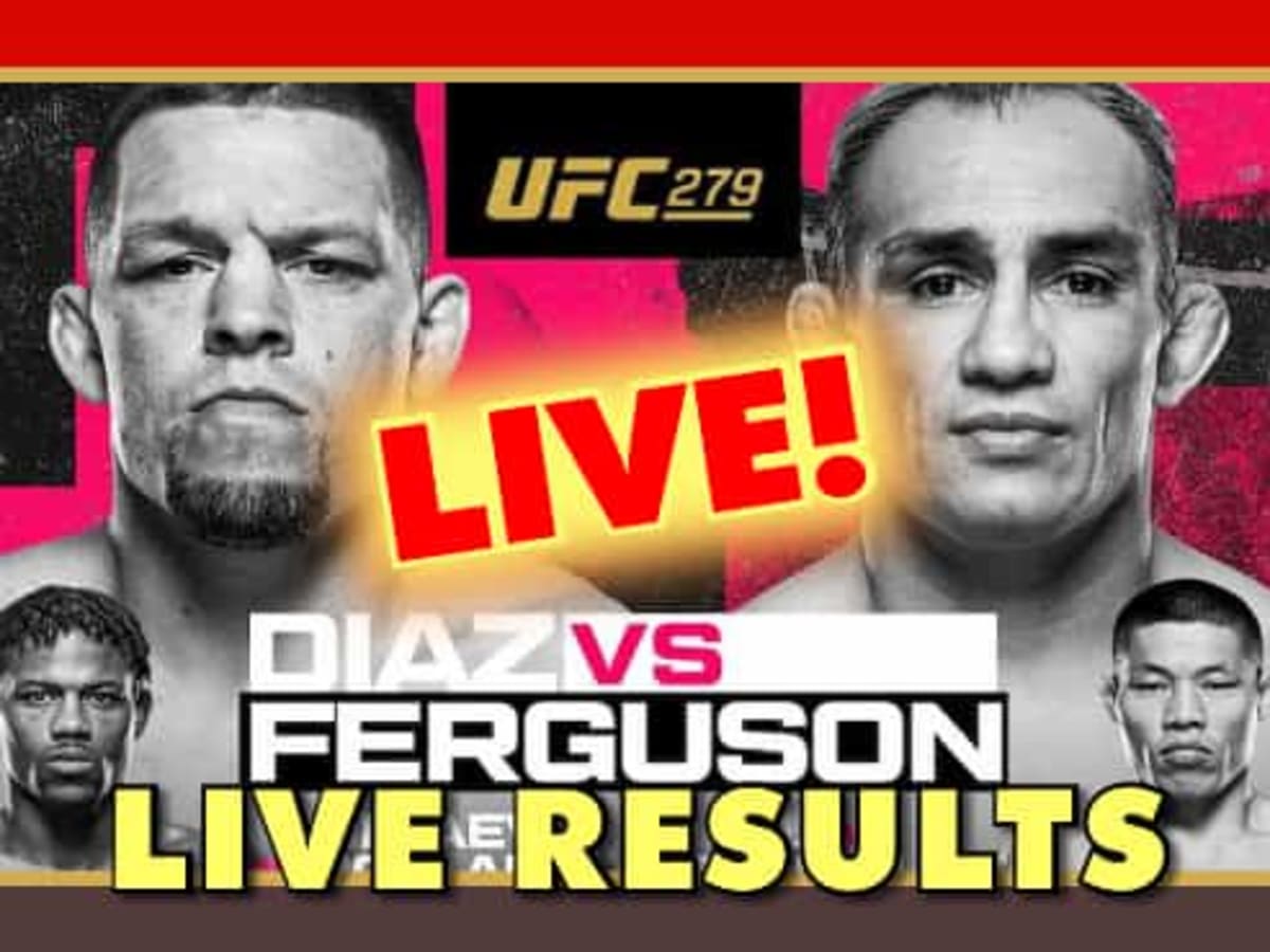 UFC 279 Live Results Nate Diaz vs