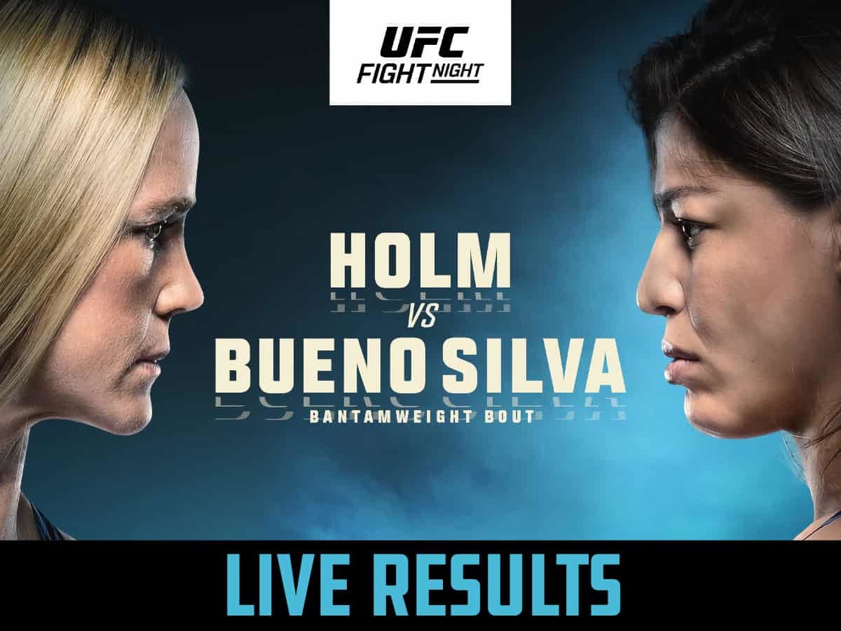 UFC Vegas 77 Live Results Holm vs