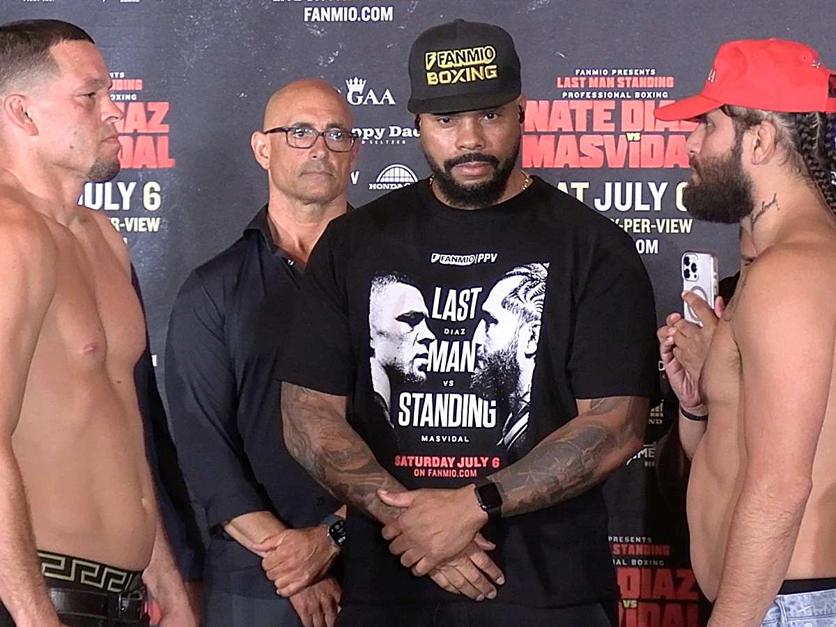 Nate Diaz Triumphs Over Jorge Masvidal in Epic 'Last Man Standing' Boxing Match - Masvidal's Defense and Ring Control