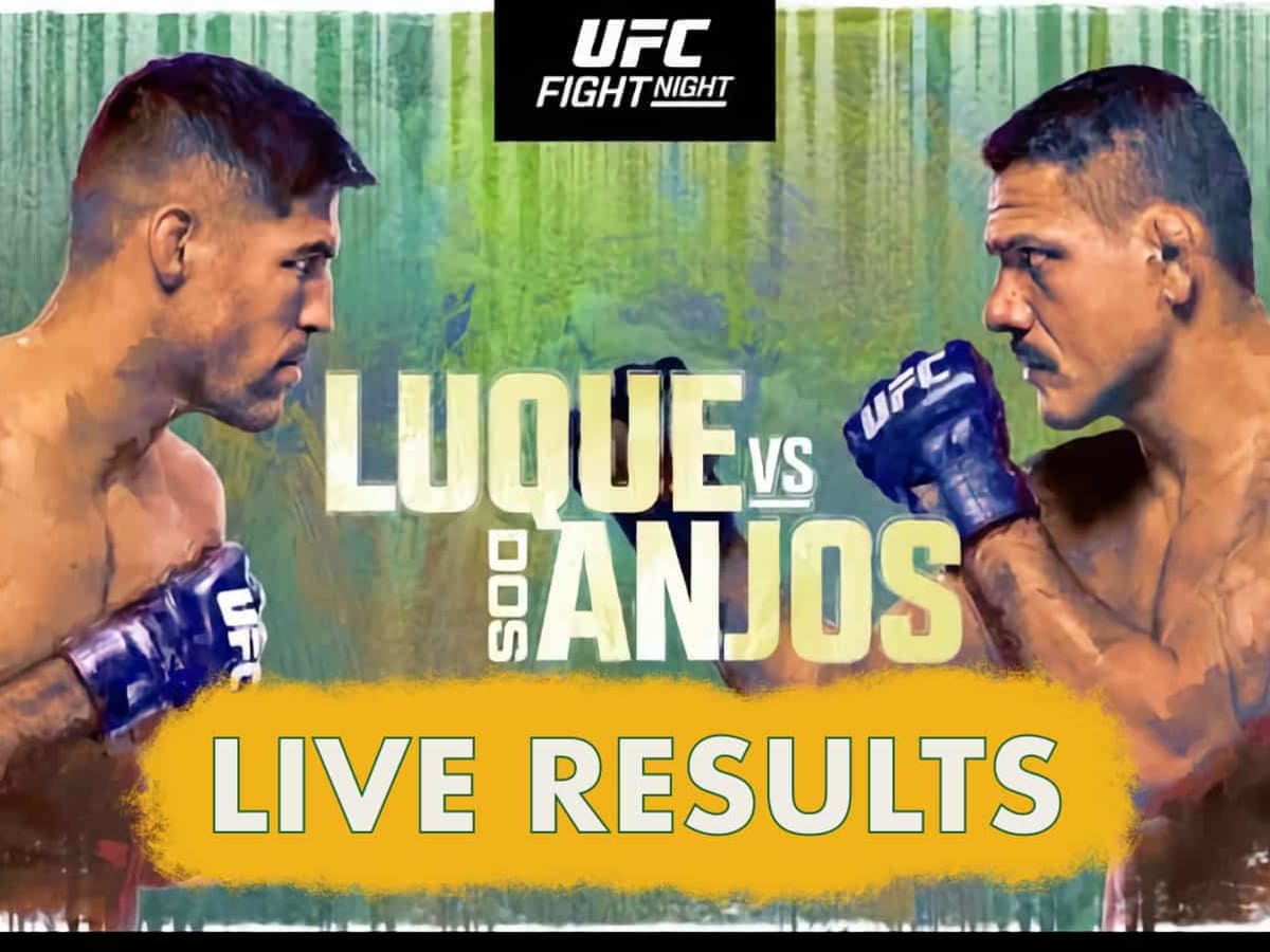 UFC Vegas 78 Live Results Luque vs